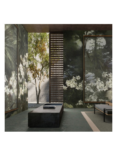 Passepartout - тапет с флорален десен