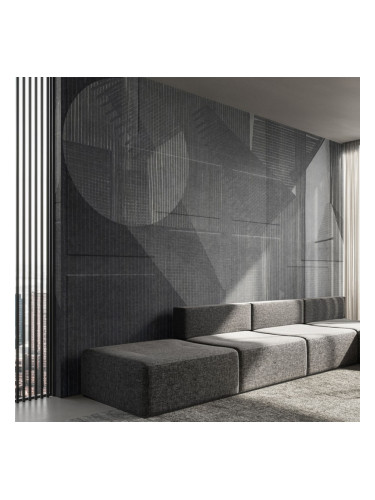 Quadrophenia - тапет с геометричен мотив