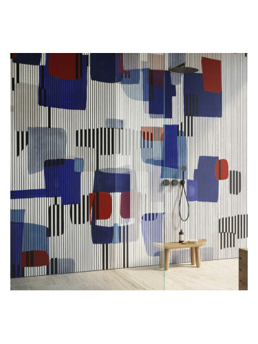 Syrtos - тапет с геометричен мотив