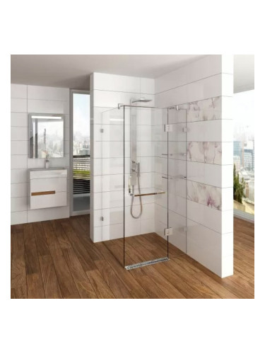 Душ-кабина по поръчка Classica Super с вградени полици