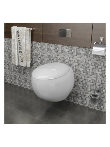 Конзолна тоалетна чиния Бял гланц B2301