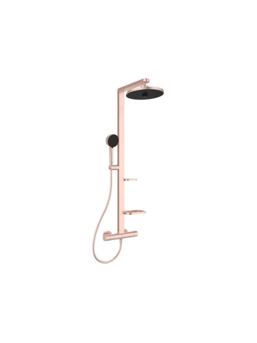 Ceratherm alU+ термостатична душ система, цвят розе bd583rO