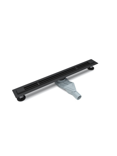 Подов Сифон, черен мат ICD 500010/60MB NEW GENERATION