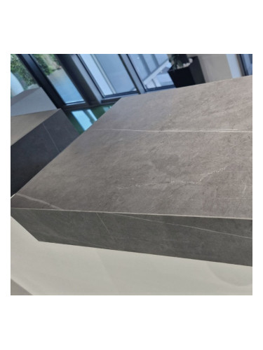 Поддушово корито 80х160 тъмно сив мат, ROUGH STONE ICST 16080RS-3