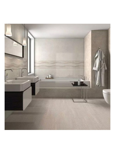 DELHI - колекция плочки за баня в бежово и сиво