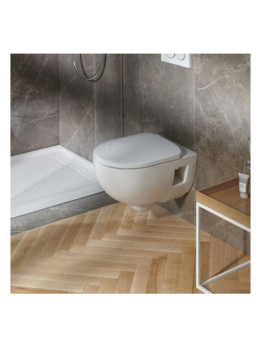Geberit Selnova Premium висяща тоалетна чиния Rimfree