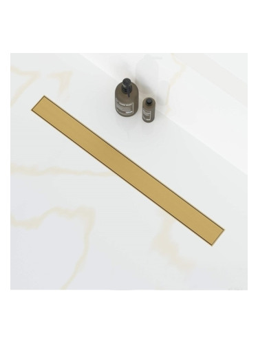 Подов линеен сифон MAGdrain, 600 мм, Злато