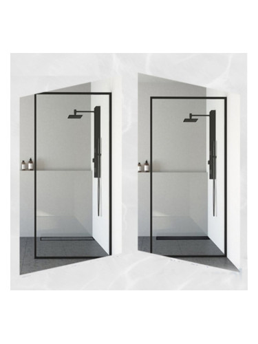 Подов линеен сифон MAGdrain, 600 мм, Черен