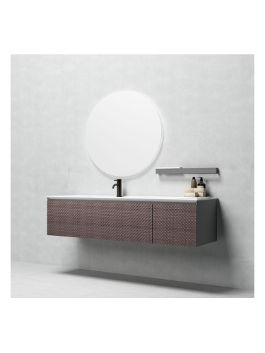 Долен шкаф за баня с мивка ICP 1400-3D1016