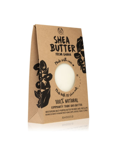 The Body Shop 100% Natural Shea Butter масло от шеа 150 мл.