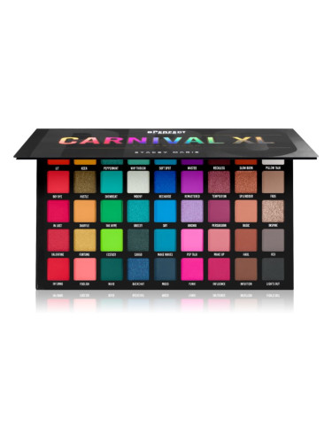 BPerfect Carnival XL палитра от сенки за очи 67 гр.