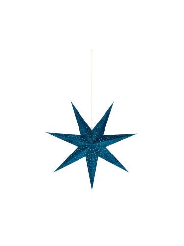 Markslöjd 705487 - Коледна украса VELORS 1xE14 / 6W / 230V 75 см синьо