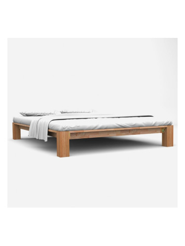 Sonata Рамка за легло, дъбов масив, 160x200 cм