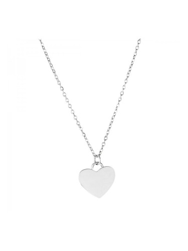 Дамско колие от стомана със сърце Bellita