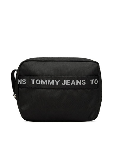 Tommy Jeans Несесер Tjm Essential Nylon Washbag AM0AM11721 Черен