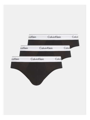 Calvin Klein Underwear Комплект 3 чифта слипове 000NB2379A Черен