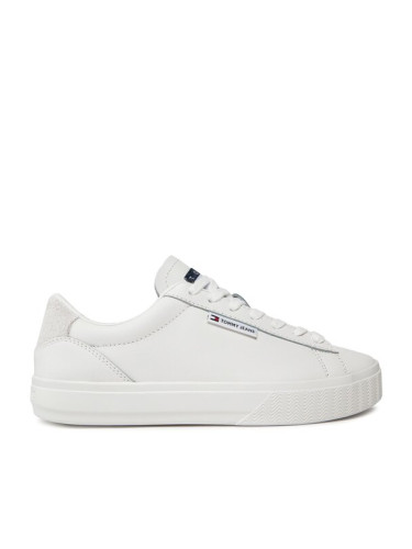 Tommy Jeans Сникърси Tjw Cupsole Sneaker Ess EN0EN02508 Бял