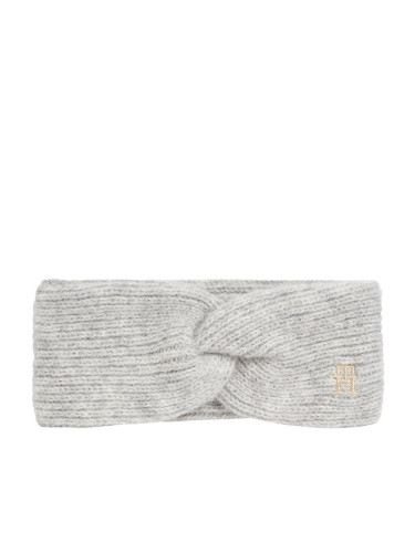 Tommy Hilfiger Лента за глава Th Timeless Headband AW0AW15308 Сив