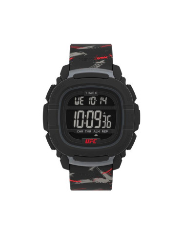 Timex Часовник UFC Strength Shock XL TW2V85200 Черен