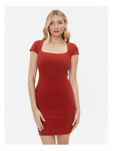 Marciano Guess Ежедневна рокля 3BGK0N 6869Z Червен Bodycon Fit