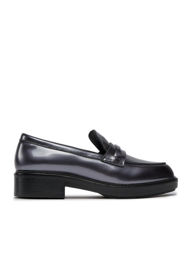 Calvin Klein лоуфъри с дебела подметка Rubber Sole Loafer W/Hw - Pearl HW0HW02002 Черен