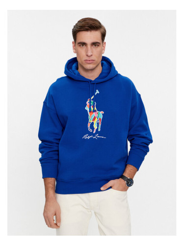 Polo Ralph Lauren Суитшърт 710926613003 Син Relaxed Fit