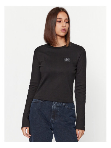Calvin Klein Jeans Блуза J20J222781 Черен Regular Fit