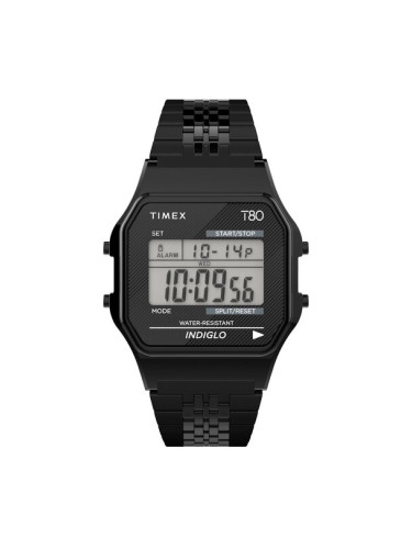 Timex Часовник T80 TW2R79400 Черен
