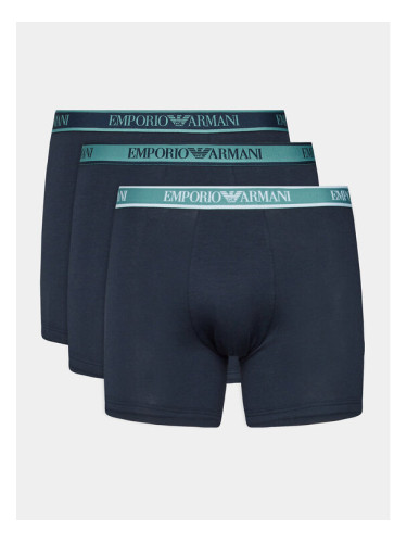 Emporio Armani Underwear Комплект 3 чифта боксерки 111473 3F717 64135 Тъмносин