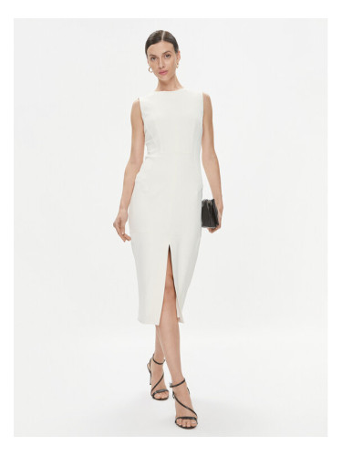 Trussardi Ежедневна рокля 56D00743 Бял Regular Fit