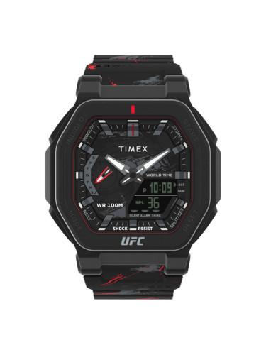 Timex Часовник TW2V85300 Черен