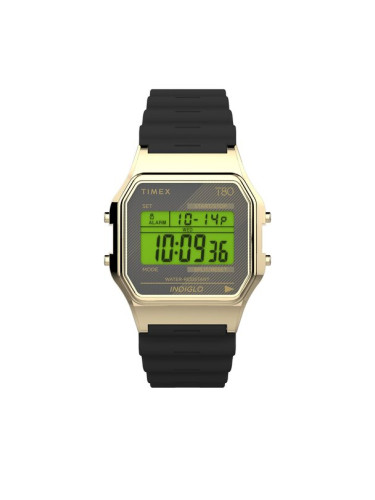Timex Часовник T80 TW2V41000 Черен