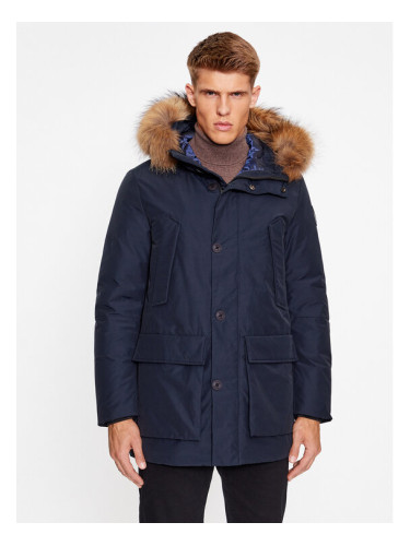 Bomboogie Пухено яке CM 228P T GKG3 Тъмносин Regular Fit