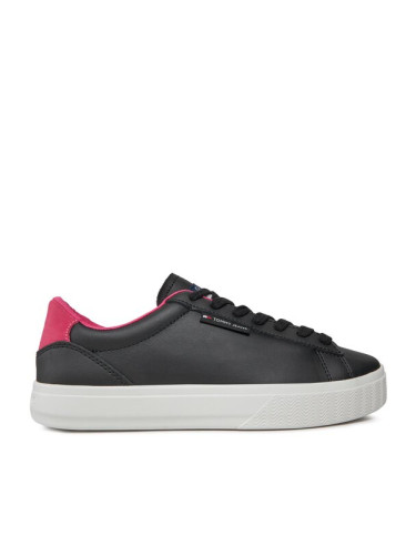 Tommy Jeans Сникърси Tjw Cupsole Sneaker Ess EN0EN02508 Черен