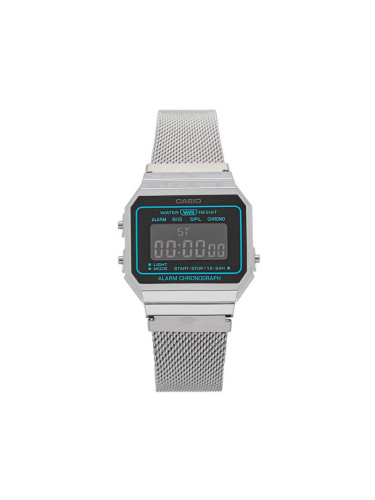 Casio Часовник A700WEMS-1BEF Сребрист