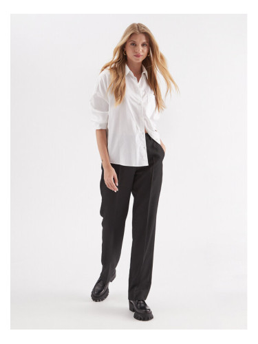 Calvin Klein Текстилни панталони Essential K20K206879 Черен Slim Fit