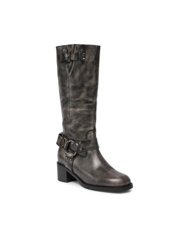 Bronx Ботуши High boots 14291-A Черен