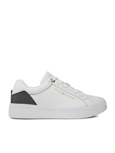 Tommy Hilfiger Сникърси Elevated Essential Court Sneaker FW0FW07635 Бял