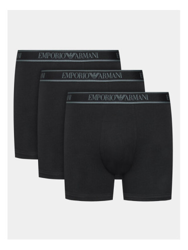 Emporio Armani Underwear Комплект 3 чифта боксерки 111473 3F717 91020 Черен