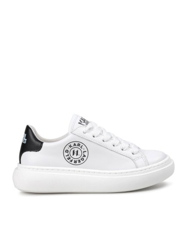 Karl Lagerfeld Kids Сникърси Z29068 S Бял