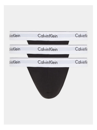 Calvin Klein Underwear Комплект 3 чифта прашки 000NB3226A Черен