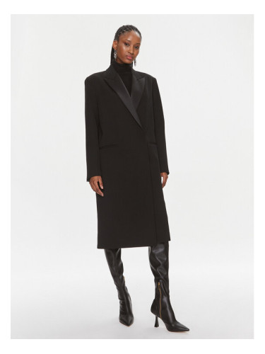 Calvin Klein Вълнено палто K20K205970 Черен Regular Fit