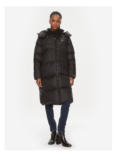 Calvin Klein Jeans Зимно палто J20J221892 Черен Regular Fit