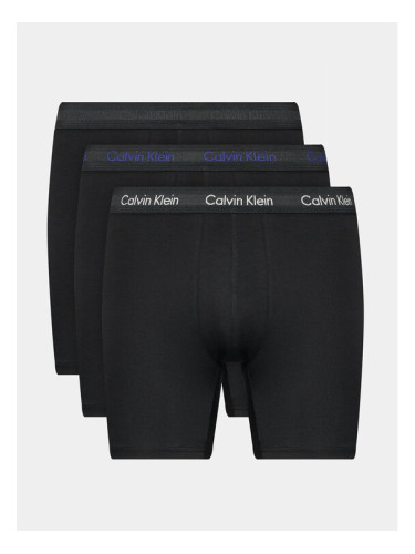 Calvin Klein Underwear Комплект 3 чифта боксерки 000NB1770A Черен