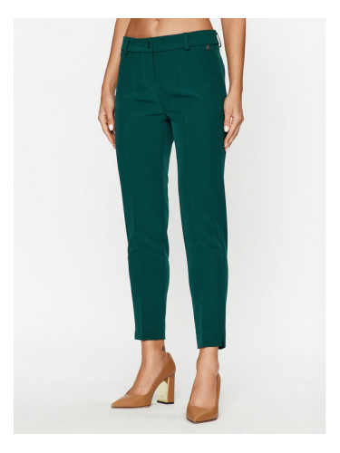 Maryley Текстилни панталони 23IB52Z/41BO Зелен Regular Fit