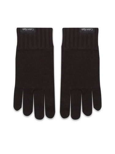 Calvin Klein Мъжки ръкавици Classic Cotton Rib Gloves K50K511011 Черен