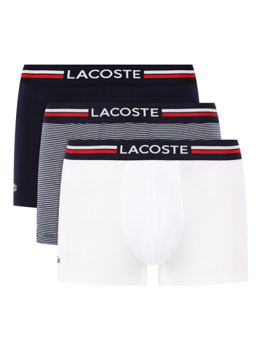 Lacoste Комплект 3 чифта боксерки 5H3413 Цветен