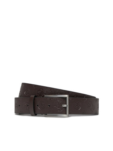 Guess Мъжки колан Not Coordinated Belts BM7809 P4135 Кафяв