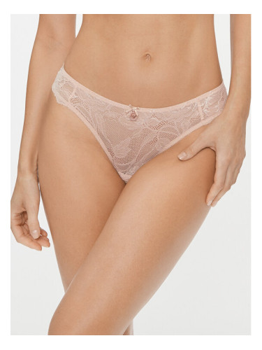 Emporio Armani Underwear Дамски бикини тип бразилиана 164397 3F206 03050 Бежов