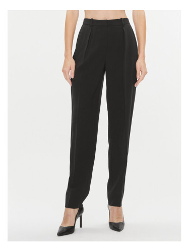 Calvin Klein Текстилни панталони K20K206134 Черен Straight Fit